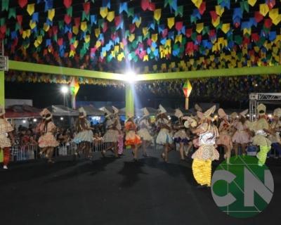 Primeira noite do São João em Bacabal 