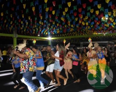 Primeira noite do São João em Bacabal 