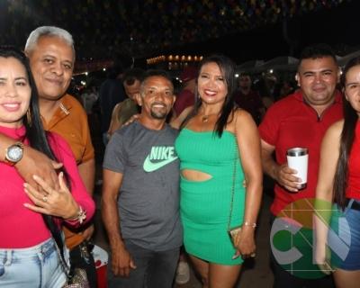 Primeira noite do São João em Bacabal 