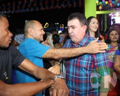 Primeira noite do São João em Bacabal 