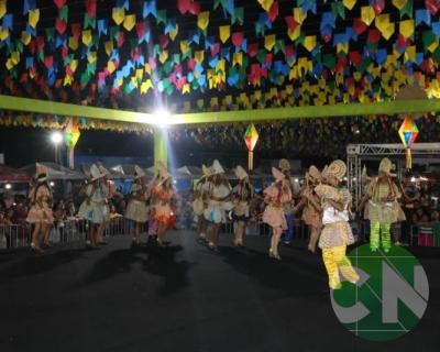 Primeira noite do São João em Bacabal 