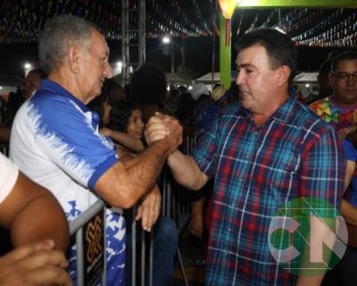 Primeira noite do São João em Bacabal 