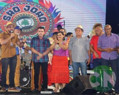 Primeira noite do São João em Bacabal 