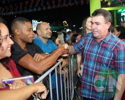 Primeira noite do São João em Bacabal 