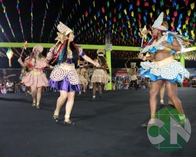 Primeira noite do São João em Bacabal 