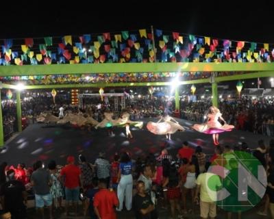 Primeira noite do São João em Bacabal 