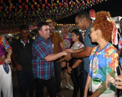 Primeira noite do São João em Bacabal 