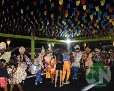 Primeira noite do São João em Bacabal 