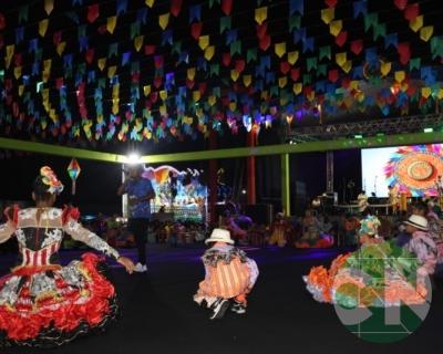 Primeira noite do São João em Bacabal 