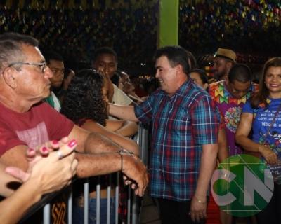 Primeira noite do São João em Bacabal 