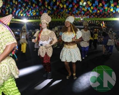 Primeira noite do São João em Bacabal 