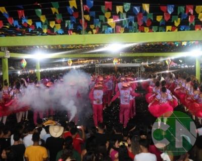 Última noite do Arraiá na Terra da Bacaba