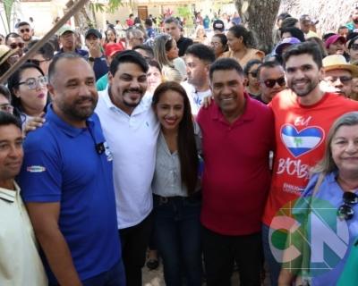 Lançamento das obras da Estrada do Leite