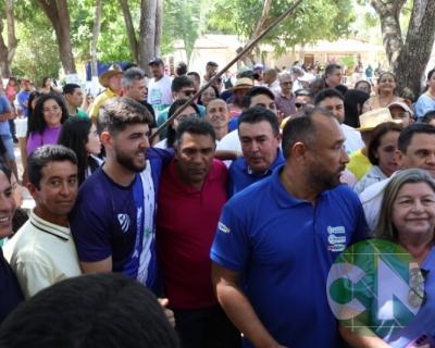 Lançamento das obras da Estrada do Leite