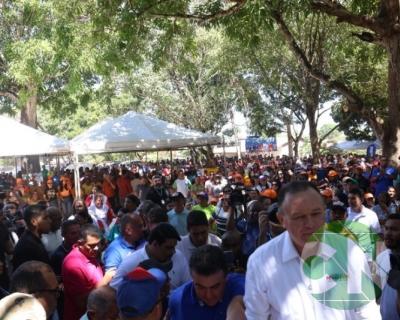 Lançamento das obras da Estrada do Leite