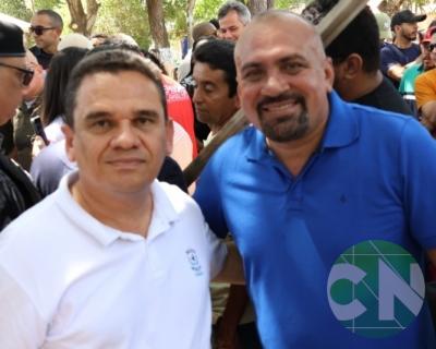 Lançamento das obras da Estrada do Leite