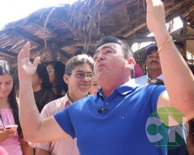 Lançamento das obras da Estrada do Leite