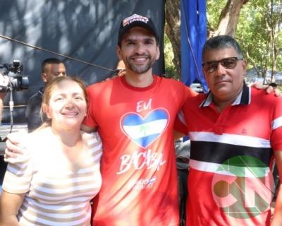Lançamento das obras da Estrada do Leite