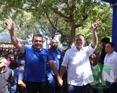 Lançamento das obras da Estrada do Leite