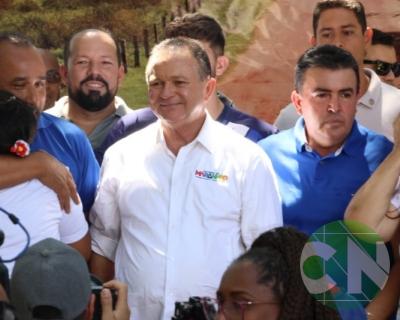 Lançamento das obras da Estrada do Leite