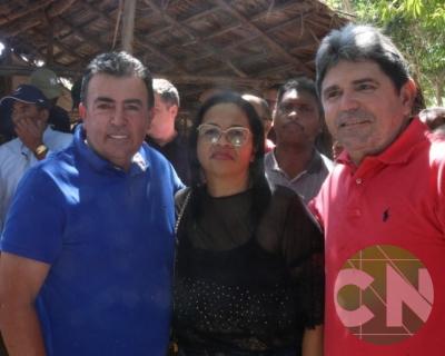 Lançamento das obras da Estrada do Leite