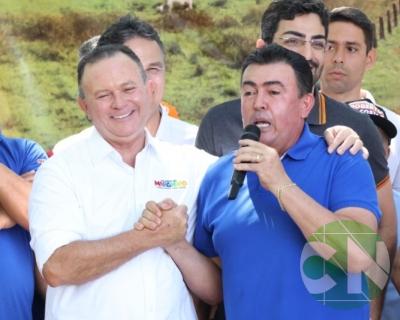 Lançamento das obras da Estrada do Leite