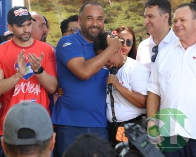 Lançamento das obras da Estrada do Leite