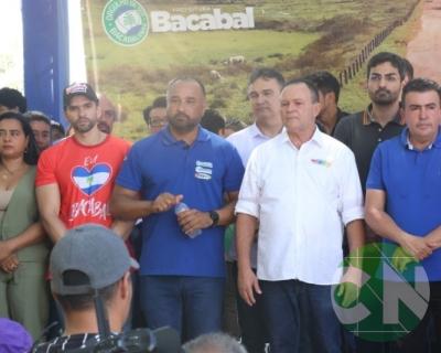 Lançamento das obras da Estrada do Leite