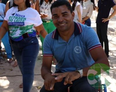 Lançamento das obras da Estrada do Leite
