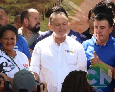 Lançamento das obras da Estrada do Leite