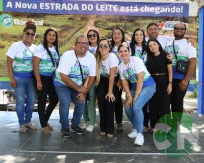 Lançamento das obras da Estrada do Leite