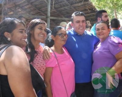 Lançamento das obras da Estrada do Leite