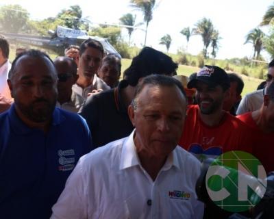 Lançamento das obras da Estrada do Leite