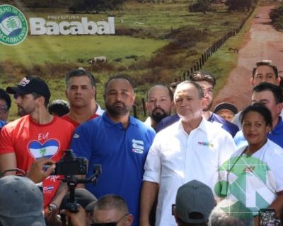 Lançamento das obras da Estrada do Leite