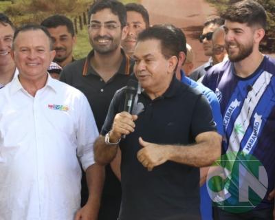 Lançamento das obras da Estrada do Leite