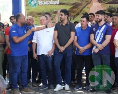Lançamento das obras da Estrada do Leite