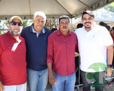Lançamento das obras da Estrada do Leite
