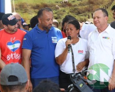 Lançamento das obras da Estrada do Leite