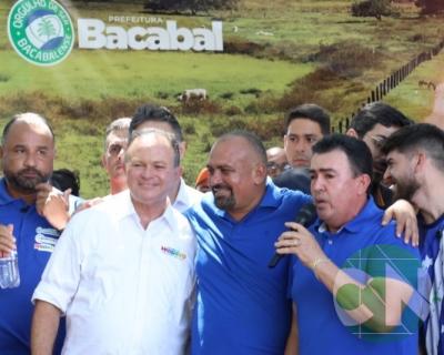 Lançamento das obras da Estrada do Leite