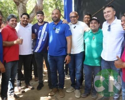 Lançamento das obras da Estrada do Leite