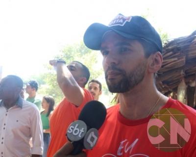 Lançamento das obras da Estrada do Leite