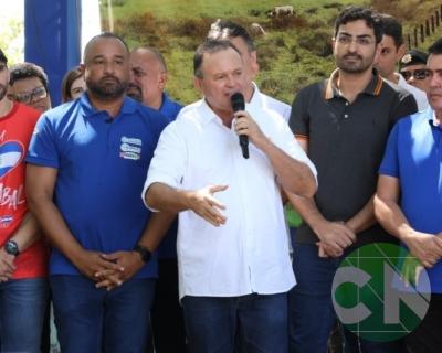 Lançamento das obras da Estrada do Leite