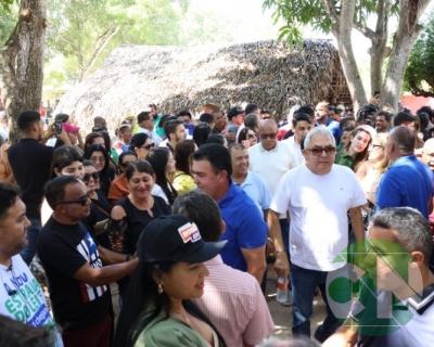 Lançamento das obras da Estrada do Leite