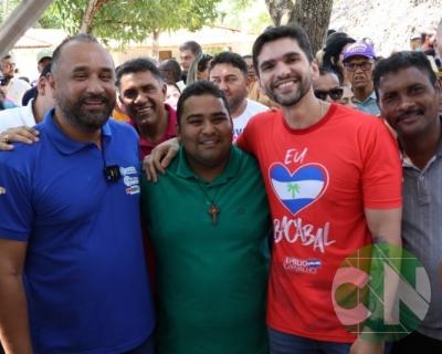 Lançamento das obras da Estrada do Leite