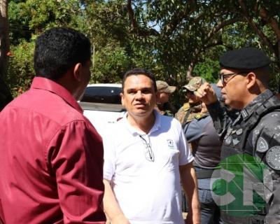Lançamento das obras da Estrada do Leite