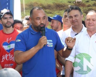 Lançamento das obras da Estrada do Leite