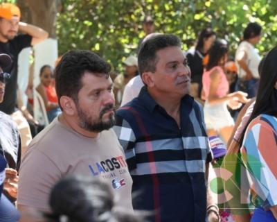 Lançamento das obras da Estrada do Leite