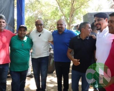 Lançamento das obras da Estrada do Leite