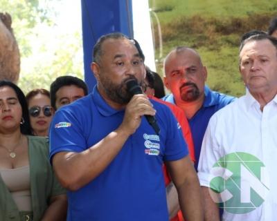 Lançamento das obras da Estrada do Leite
