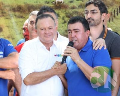 Lançamento das obras da Estrada do Leite
